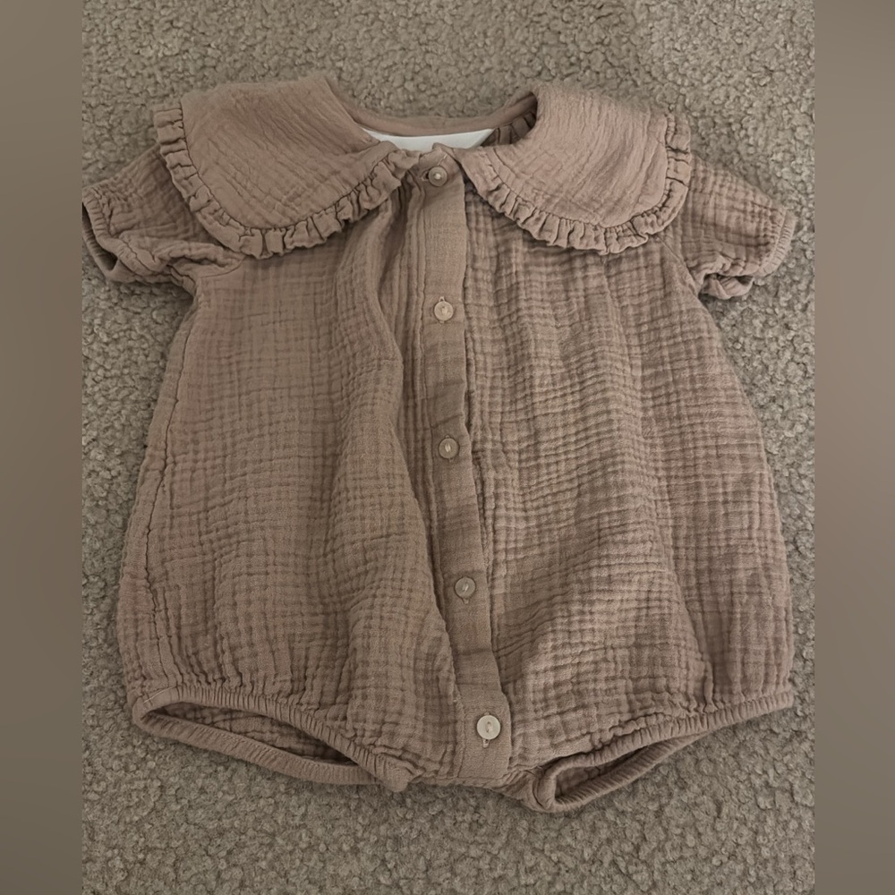 H&M button-Up Bubble Romper